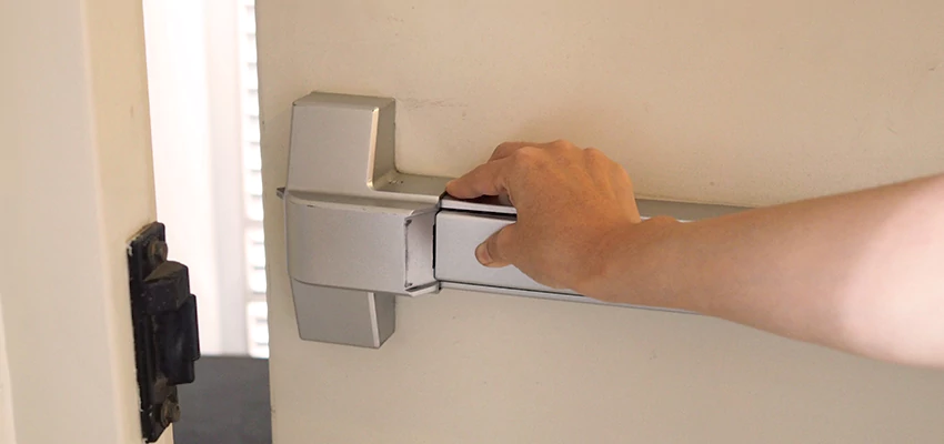 Roller Gate Panic Bar Installation in Olivehurst, California